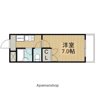 チェリーズマンション【3階】の間取り