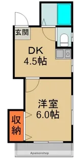 ヴィレッジコート深田【3階】の間取り