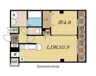 エトワール磐船【2階】の間取り