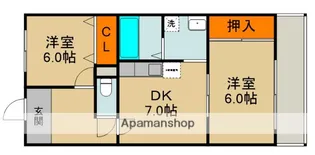 レジデンス鶴見緑地【3階】の間取り