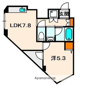 エルベ守口【4階】の間取り