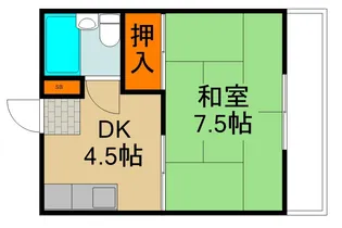 コトブキマンション【2階】の間取り