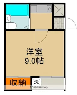 ラムール萱島【1階】の間取り