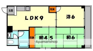 3LDKの間取り画像