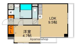 M’PLAZA門真駅前【2階】の間取り