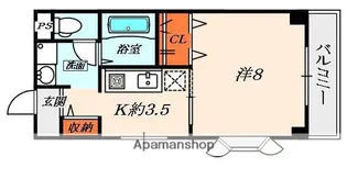 アメニティーステーション東山【5階】の間取り