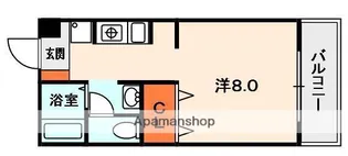楠葉ビューハイツ【1階】の間取り