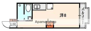マルエス楠葉マンション【1階】の間取り