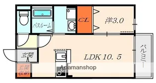 POPOLO【2階】の間取り