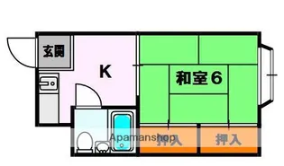 CLEAR HOSHIGAOKA.Ⅱ【1階】の間取り