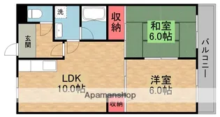 サンライズ・マゼミ【3階】の間取り