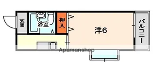 ラ・セーヌ【3階】の間取り