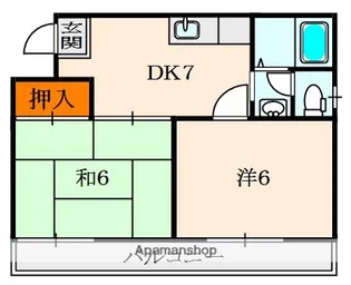 ネオハイツ【3階】の間取り