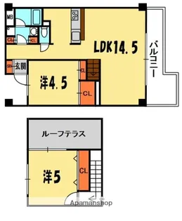 トリ・ビラージュ【5階】の間取り