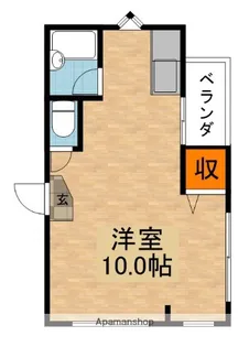 第2グランドヒル水橋【3階】の間取り