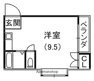 エルロード有馬禁野【2階】の間取り