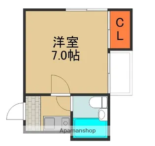 M’PLAZA滝井駅前壱番館【5階】の間取り