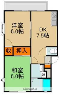 ゆったりPOPO C棟【3階】の間取り