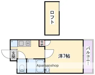 アメニティハウス【3階】の間取り