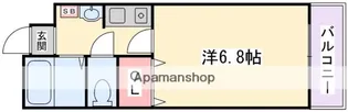 サンバリーアツ高宮【3階】の間取り
