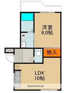 ハイコート門真【3階】の間取り