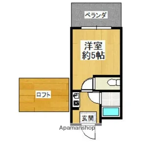 ヨーロピアン3番館【1階】の間取り