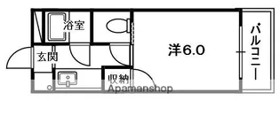 ホウトクマンション【2階】の間取り