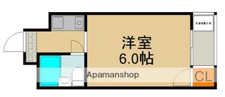 バードヒル古川橋【3階】の間取り
