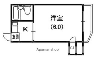 シャルマン池田33【3階】の間取り