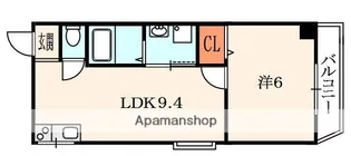 大阪府枚方市津田駅前1丁目【マンション】の間取り