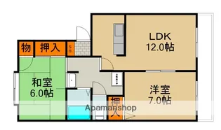泉美ハイツ【2階】の間取り