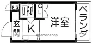 デュエットハイツ【3階】の間取り