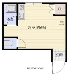 甲斐田TSコーポ【2階】の間取り