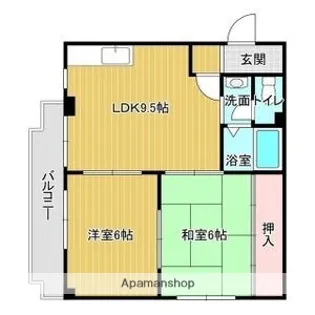 リアライズ古川橋【3階】の間取り