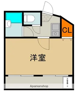 エイトアベニュー【3階】の間取り