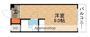 大阪府寝屋川市高柳栄町【マンション】の間取り