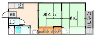 ユニメント【2階】の間取り