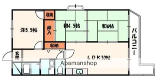 サニーヒル長坂【1階】の間取り