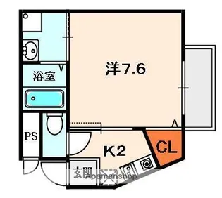 ノーブルコート【2階】の間取り