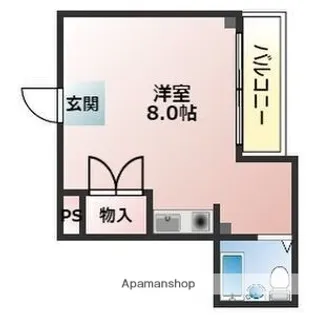 枚方パークアイランド125【3階】の間取り
