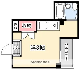 枚方パークアイランド125【4階】の間取り