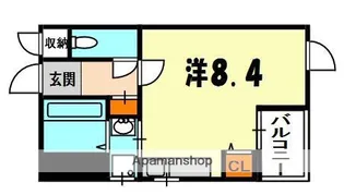 サンティール大和田【5階】の間取り