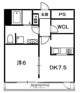レオンズビル【8階】の間取り
