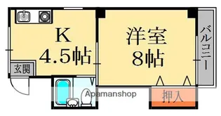 河庄マンション【3階】の間取り