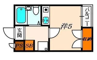 第3和幸マンション【3階】の間取り