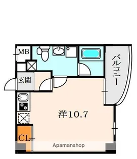 ザ・リッツクラブ桜【2階】の間取り