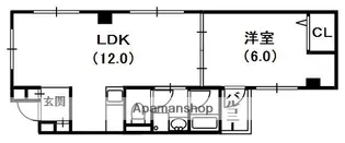 広崎マンション【3階】の間取り