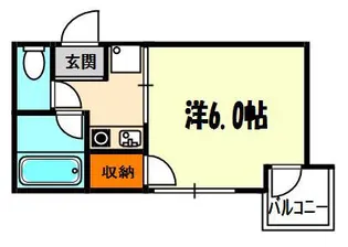 ミレニアム門真【3階】の間取り