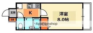 メリックビルⅡ【4階】の間取り