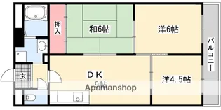 SUNミネマツ【6階】の間取り